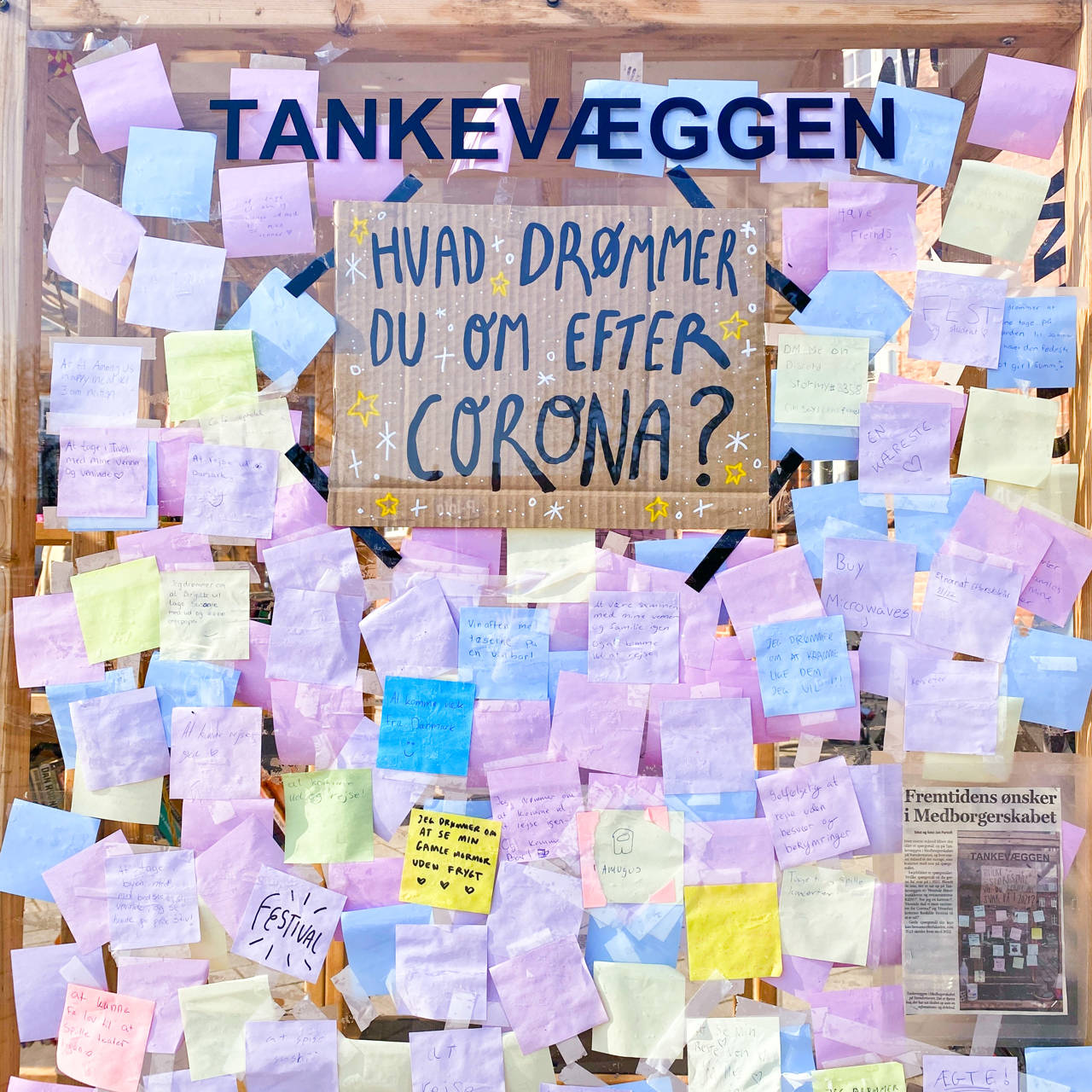 hvad drømmer du om efter corona?