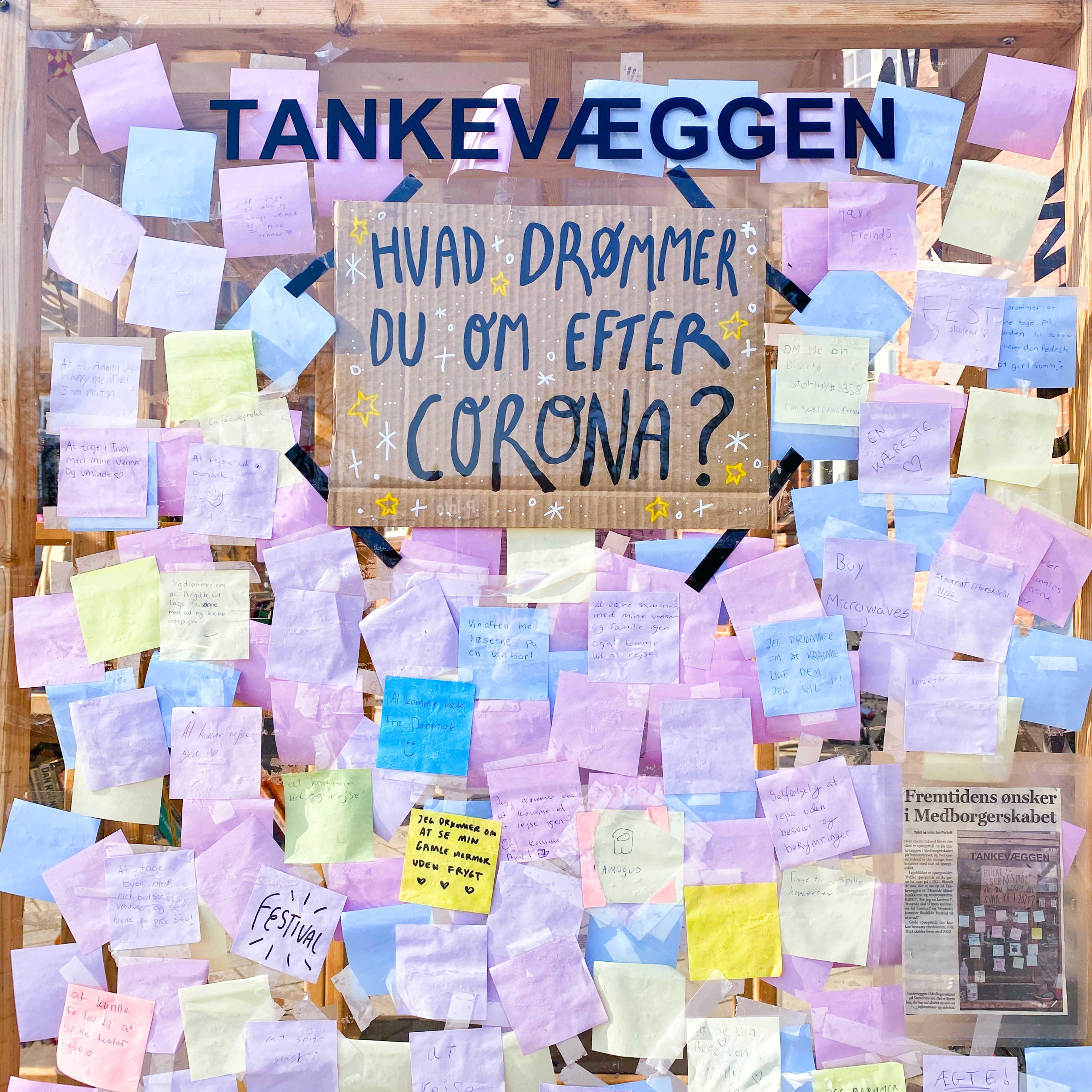 hvad drømmer du om efter corona?